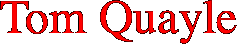 Tom Quayle
